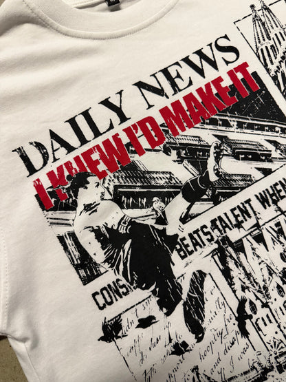 WHITE DAILY T-SHIRT