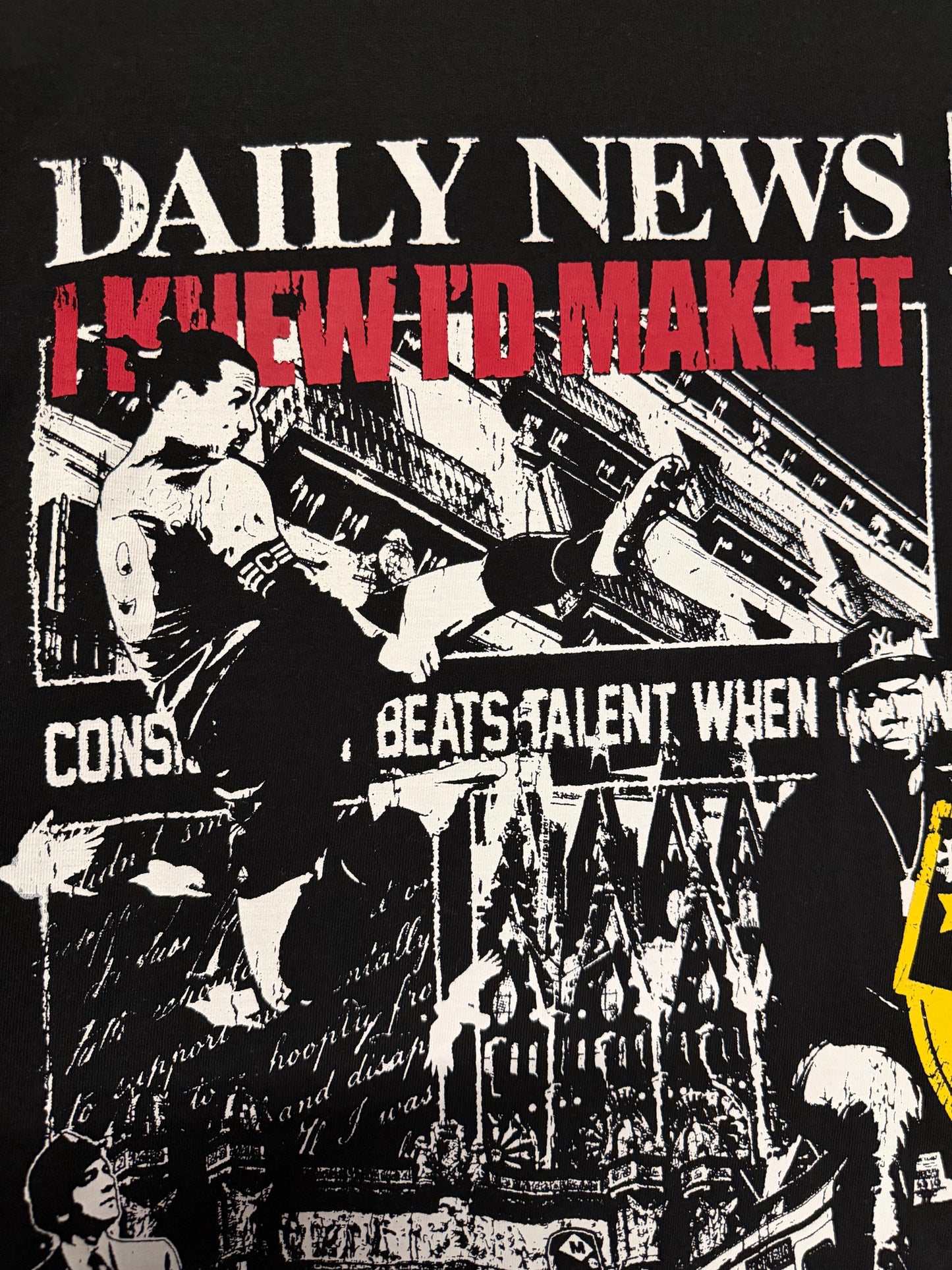 BLACK DAILY T-SHIRT