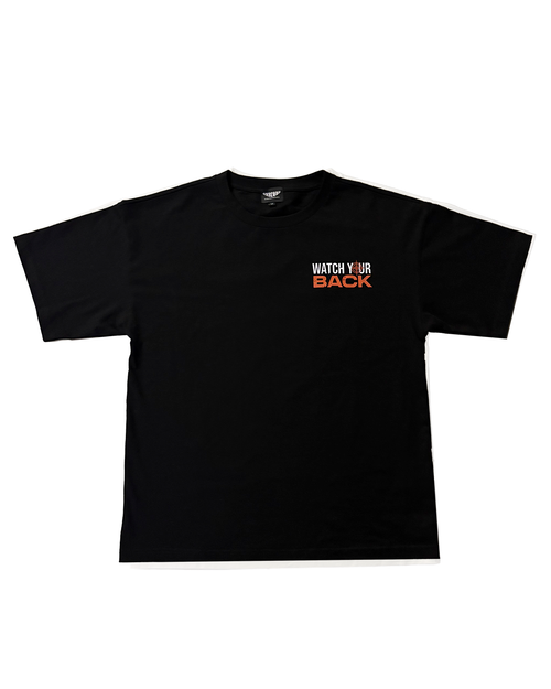 Black T-Shirt Watch Your Back